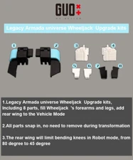 Go Better Studio GB-1132 upgrade kit for Legacy Armada universe Wheel-jack