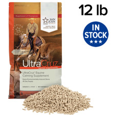 UltraCruz Equine Calming Supplement for Horses, 12 lb, Pellet 45 Day Supply 