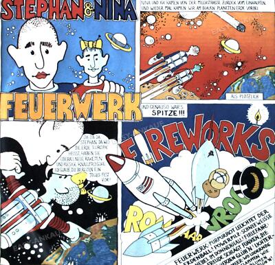 Stephan & Nina - Feuerwerk / Fireworks 7in (VG+/VG+) '