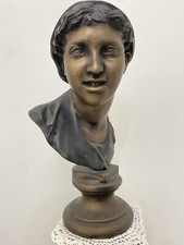 MAESTOSA SCULTURA IN BRONZO FIRMATA V. GEMITO ALTEZZA 52 CM