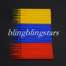 Dental Integrated Interdental Plastic Wedges With Long Handle Poly 3 Sizes