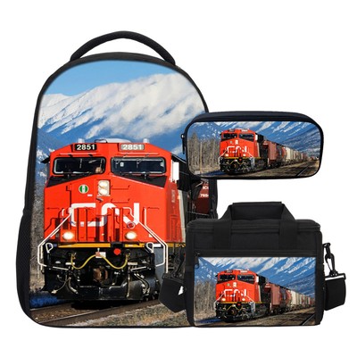 train school bag