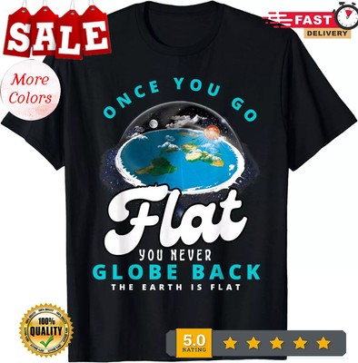 NEW LIMITED Flat Earth, Earth is flat, Firmament flat earth T-Shirt S-3XL