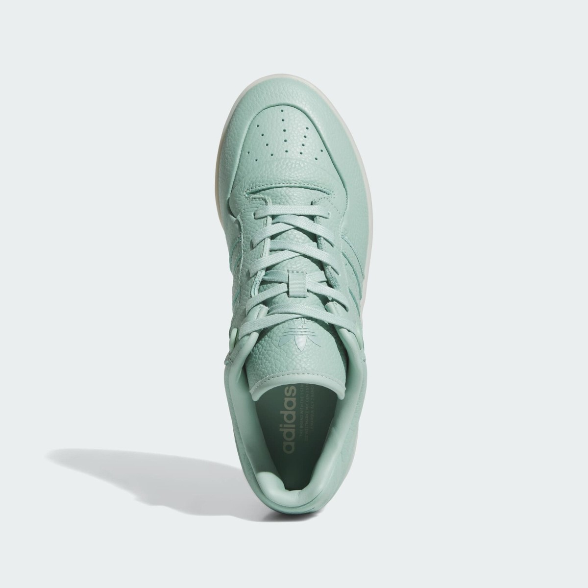 Adidas RIVALRY LUX LOW Sneakers Shoes Hazy Green/Cream IF7185 - Mens 9/ WMNS 10 Adidas Rivalry Lux Low in Hazy Green/Cream White adidas main image 2