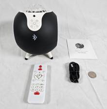 Star Projector Galaxy Light w Lasers  Bluetooth Speaker, Rechargeable, Remote