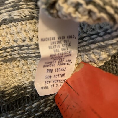 にー A Knitch Above Womens Size Small Button Up Cotton Acrylic Sweater