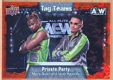 2022 UPPER DECK AEW PRIVATE PARTY  DYNAMITE #D/299