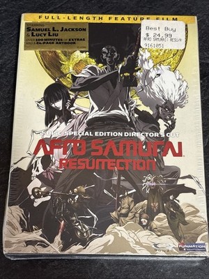 Afro Samurai Resurrection DVD 2008 2-Disc Special Ed Director s Cut Funimation
