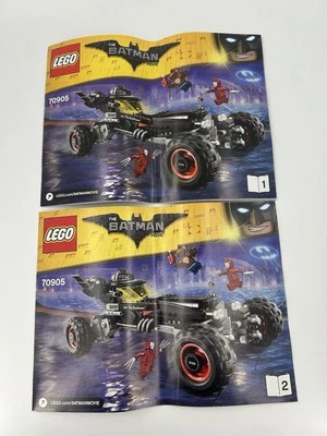 Lego Batman 70905 Instructional Manual Only Booklet 1&2 - Image 1 of 2