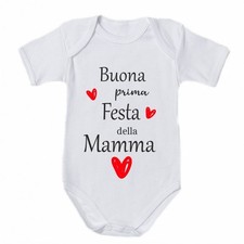 Body tutina bambino bambina buona prima festa della mamma N165