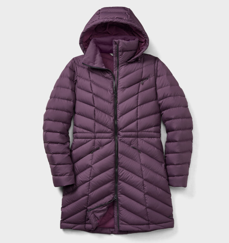 TOP SELLING Du.luth Women's Cold Reliable Down Coat, Elderberry
