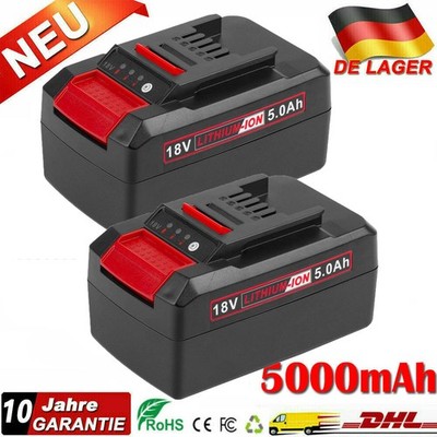 2pcs 5.0Ah 18V Ersatzakku POWER X-CHANGE Lithium PXC Batterien Für Einhell