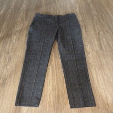 Raphaela by Brax Stoffhose Damen Kariert Business Grau Gr. 40