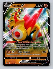 falinks v pokemon card value Pokemon Sword and Shield Rebel Clash Ultra Rare Falinks V #185