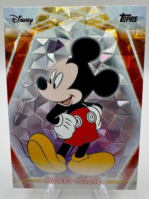 2026 Topps Disney Neon Mickey Mouse #200 Diamante Parallel 