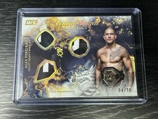 2025 Topps Royalty UFC - ALEX PEREIRA - Grand Royal Relics - GOLD /10 #GR-AP