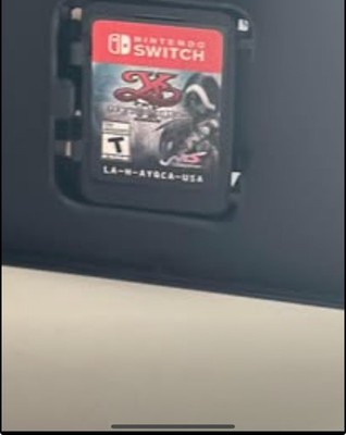 Ys IX: Monstrum Nox Pact Edition Nintendo Switch Game - No Case - Cartridge Only