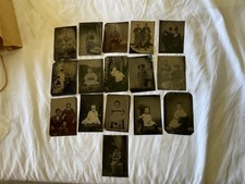 CIRCA CIVIL WAR TINTYPES LOT OF 16 BABIES  CHILDREN, THREE OF LADIES THREE MEN