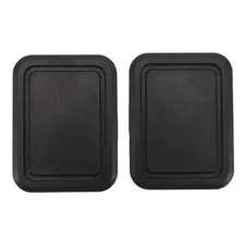 1 Pair Rear Truck Rail Stake Pocket Cover Tonneau Stake Holes Cap Plugs