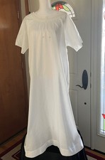 Edwardian Short-Sleeve Chemise/Nightgown