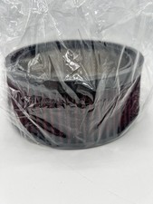 Heavy Equipment Engine Air Filter 5" Diameter 3.25" Height Red Media New