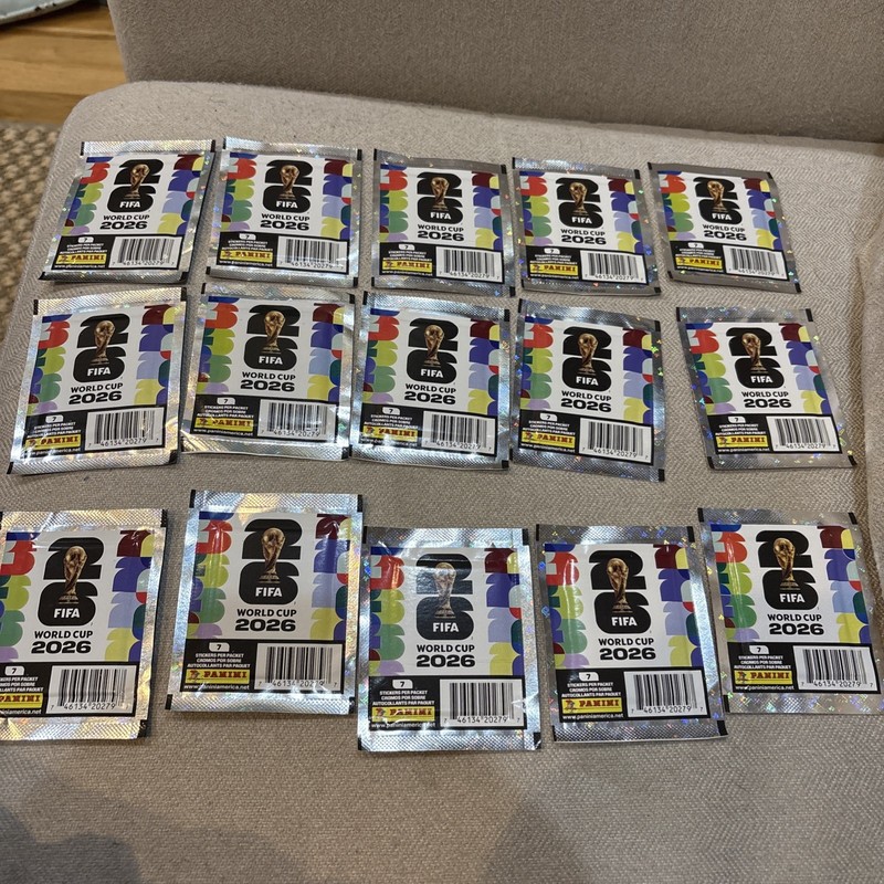 2026 Panini FIFA World Cup Packs Sealed 15 Packs🔥