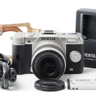 PENTAX Q10 02 Standard Zoom 5-15mm Lens Kit Silver [Near Mint] US Stock