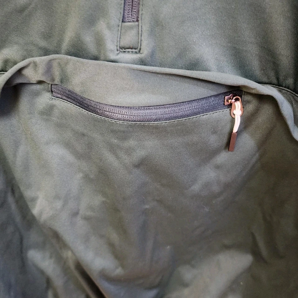 Chaqueta cortavientos New Balance para mujer XL suéter con capucha verde ligero Foto 3 de 4