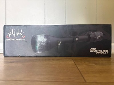 SIG SAUER Buckmasters 3-9x50mm Riflescope BDC Reticle SFP 1'' Tube SOBM33002