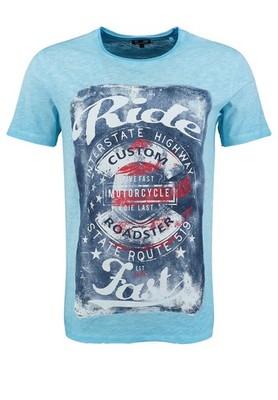 Key Largo Herren T-Shirt Fast USA Biker Print Motivshirt vintage Look MT00667