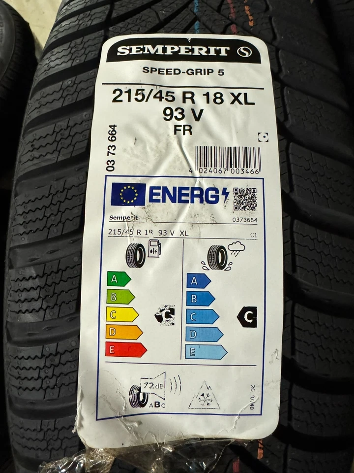 Winterkomplettrad-Satz Opel Astra L Peugeot 308 Elektro 215/45 R18 Winterrad - Bild 3 von 4