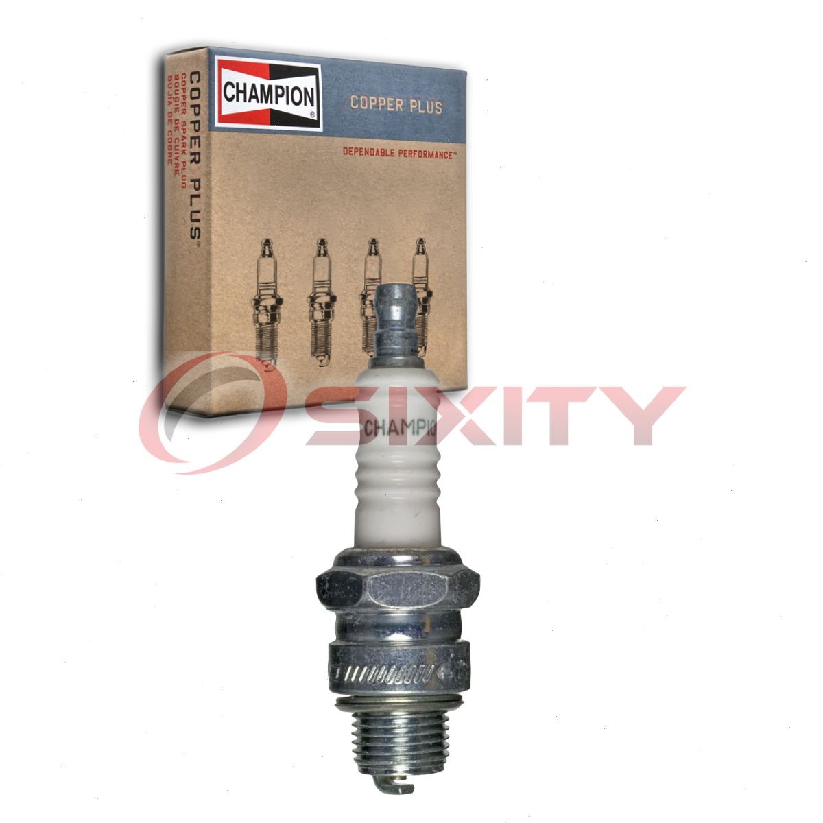 Champion Copper Plus 538 Spark Plug for RH8C 96461 3212 Ignition Wire hq