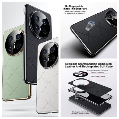 Leather Phone Case Für Honor X9D /X9C/Magic 8 Anti-Fingerprint Shockproof Cover