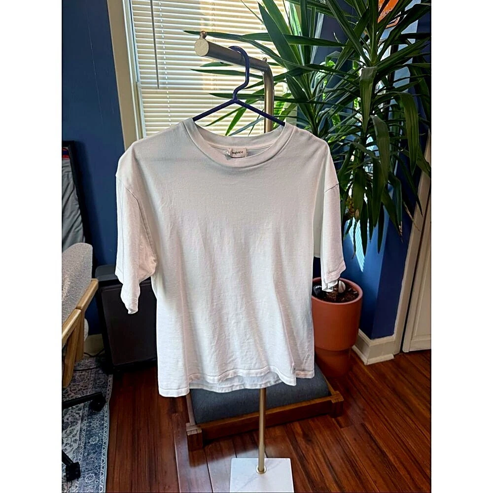 Saint Laurent White T-Shirts for Men for sale | eBay