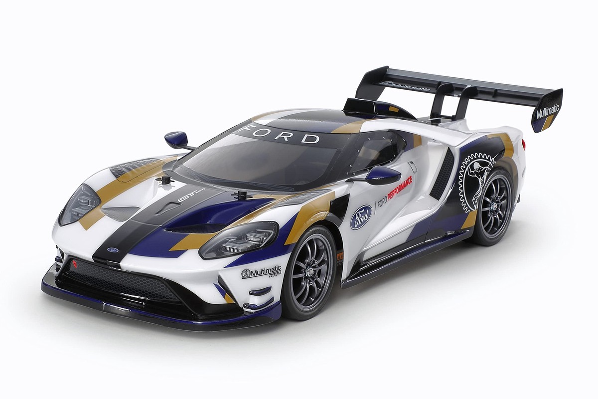 TAMIYA 1/10 RC Car No.689 2020 Ford GT MK II TT-02 Chassis