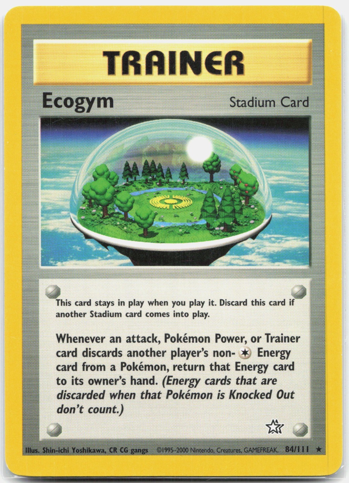 Ecogym Rare Neo Genesis N1 Stadium Unlimited 084/111 2000 LP