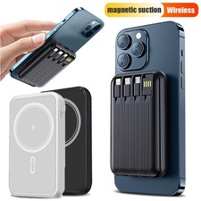 20000mAh MagSafe Wireless Power Bank Portable Fast Charger for iPhone17 16 15 14