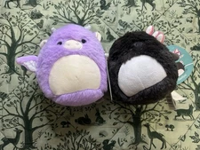 Fuzzamallows Jaelyn And Dina - Dragon And Axolotl 5 Inch NWT
