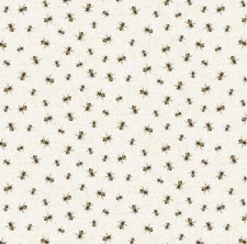 Timeless Treasures Bee Kind Flying Honey Bees Cotton Fabric by the Yard