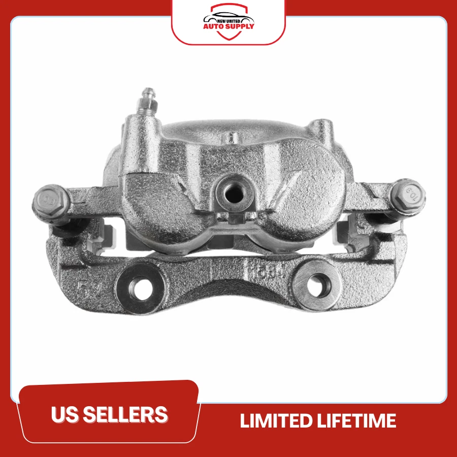 Pinza de freno de disco con pistón fenólico delantera derecha para Nissan Frontier 1999-2002 Foto 3 de 4