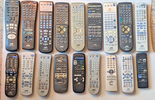 Genuine JVC Remote Controls for TV, VIDEO, AUDIO. Assorted. Tested-OK. USA Sale.