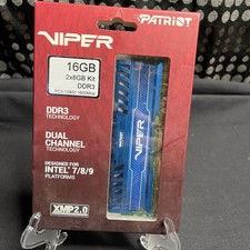 Patriot Viper 16GB 2x8GB kit 1600MHZ DDR3 RAM