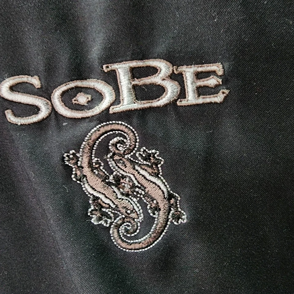 Куртка ветровка пуловер Ashworth Weather Systems SoBe Lizard размер XL черная - Изображение 3 из 4