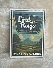 Lord of the Rings National Park Playing Cards- GILDED Ed. -KWP- Jackson Robinson
