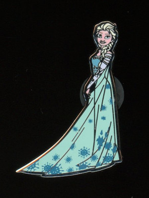 Disney Licensed Monogram Elsa Frozen Disney Pin
