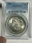 1890-P PCGS MS63 Morgan Silver Dollar, U.S. $1 Coin Mint State BU