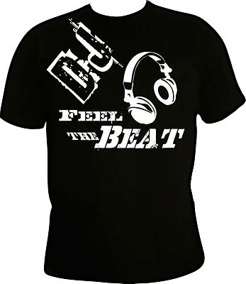 Dj T-shirt, hacke, musik shirt, techno,party,funshirt,hardcore,schranz,pult,beat