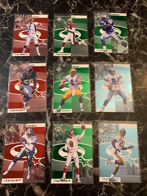 UPPER DECK CHOICE 1998 STARQUEST NFL FOOTBALL CARDS  PICK YOUR CARD, RED, GREEN