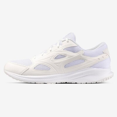 Mizuno Laufschuhe Maximizer 26 weiß K1GA240201 Weite 2E 2023FW PU Einlegesohl...