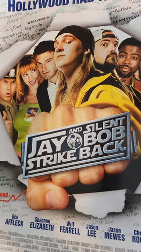 Jay and Silent Bob Strike Back Double Sided 27" x 41" Theatrical Movie Poster - Picture 11 of 13